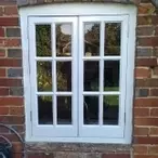 Hardwood window, Findon West Sussex